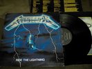 METALLICA-LP-RIDE THE LIGHTNING-US 1984-MEGAFORCE/ELEKTRA-VG+/VG METAL LP