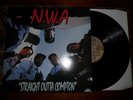 NWA Straight Outta Compton lp vinyl Ruthless Records NM Dr Dre Ice Cube HIP HOP