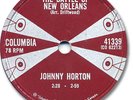 JOHNNY HORTON 78 RPM Record.  Battle of New Orleans. Columbia 41339. Canada only