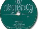 LITTLE RICHARD Rock'n Roll 78 RPM Record. Lucille