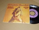 BRIGITTE BARDOT -HARLEY DAVIDSON- RARE FRENCH 7