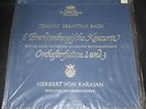 J.S. BACH 6 Brandenburg Concertos / KARAJAN / DGG 3 LP Box Set 138 976/78 Stereo
