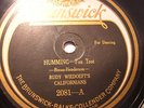 Rudy Wiedoeft´s Californians Brunswick 2081-A-B