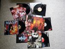W.A.S.P. - Vinyl records LPs lot.