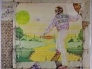 ELTON JOHN: Goodbye Yellow Brick Road LP (UK 2 LPs, yellow vinyl issue, tri-fol