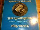 Jörg DEMUS Schumann Complete Piano Works Vol.I 10-LP-Box Intercord