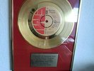 Queen Bohemian Rhapsody Single goldene Schallplatte 24 Karat gerahmt KEIN RIAA