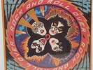 KISS: ROCK AND ROLL OVER RARE BLUE LABEL CASABLANCA POP ROCK LP VENEZUELA EX