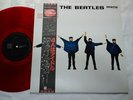 BEATLES HELP JAPAN 1982 ORIGINAL MONO RED COLOR VINYL NARROW w/OBI RARE