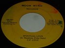C.P. Love NORTHERN SOUL 45 Spiritual Love RARE Music Help Me Make It MOON WIND