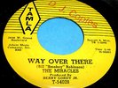 THE MIRACLES Way Over There 45 Rare 1st Press Lined Tamla RnB/Soul NM- Beauty