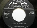 The EL DOMINGOS 45 Lucky Me I'm In Love Original US 1962 Rare Doo Wop  #H 594