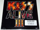 Sealed KISS ALIVE III Limited Edition Classic Black Vinyl LP Record Gene Simmons