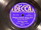 DECCA 3598 ANDREW SISTERS Boogie Woogie Bugle Boy / BOUNCE ME 78 rpm VG+
