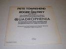 THE WHO-PETE TOWNSHEND & ROGER DALTREY TALK ABOUT QUADROPHENIA-1979 U.S. DJ LP