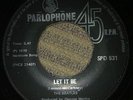 THE BEATLES ,  TRUE RHODESIA PRESSING , LET IT BE , NO RESERVE