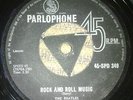 THE BEATLES ,  TRUE RHODESIA PRESSING , ROCK AND ROLL MUSIC , NO RES