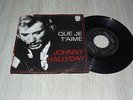 45t johnny hallyday que je t'aime philips belgique