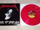 Metallica Metal Up Your Ass PINK / Red marble vinyl LP,12