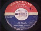rare Doo Wop Marvello 45 Vondells  with King Knolax 