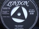 The Gainors - The Secret.  London Tri HL-U 8734.  Classic Doo Wop.  VG