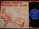 SONNY TERRY   WASHBOARD BAND   USA FOLKWAYS BLUES 10