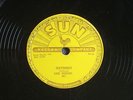 SUN 78 RPM RECORD