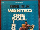 Johnnie Taylor Wanted One Soul Singer LP