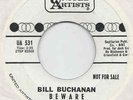 NOVELTY - BILL BUCHANAN PROMO 45 - UNITED ARTISTS - 