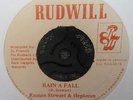 ROMAN STEWART & HEPTONES - RAIN A FALL -  1970's RUDWILL 7