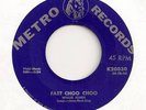 WILLIE JONES 45 FAST CHOO CHOO VG+ RARE R&B SOUL METRO K20030