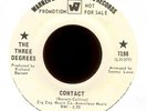THE THREE DEGREES Contact on WB Promo Northern Soul 45 Hear