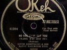 Louis Armstrong & his Savoy Ballroom Five 78 rpm Jazz Record Okeh 41204  E