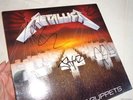 METALLICA Master Of Puppets LP Record 1986 Elektra AUTOGRAPHED HAND SIGNED