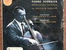 RARE Pierre Fournier Columbia EMI SAX 2282 UK Issue Schubert Tchaikovsky Sargent