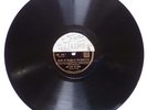 MICHEL DE VILLERS HOW HIGH THE MOON 78 rpm French SWING AUTOGRAPHED 