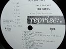 RARE 1966 MONO PROMO   THE KINKS  FACE TO FACE   Psych Garage + SUNNY AFTERNOON