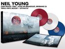 3 LP BOX-SET - NEIL YOUNG  -  Cow Palace  1986   /   RED,WHITE,BLUE - Vinyl  NEW