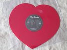 Beatles Love Me Do HEART SHAPED RED VINYL