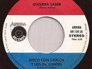 Rare Latin Disco Funk 45 DISCO CON CARLOS Y LOS INOCENTES Quisiera Saber mp3