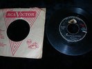 Antique Vintage Elvis Presley RCA Victor Record Label 45 RPM That's All Right