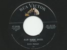 Elvis Presley 'Blue Suede Shoes' Original 1956 Silver line RCA Label 45 VG++