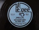 DIZZY GILLESPIE JOE CARROLL Umbrella Man / Stardust DEE GEE  78 3607 Percy Heath