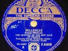 Quintet Of The Hot Club Of France-Django Reinhardt Belleville UK Decca 78 HEAR