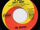 BEATLES HARD DAYS NIGHT HDN 45 SINGLE CAPITOL SWIRL RECORD SCRANTON EAST COAST
