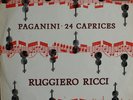 PAGANINI 24 Caprices Ruggiero Ricci Decca WBG ED1 SXL 2194 LP