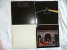 PINK FLOYD & RUSH & AC DC LP RECORD DARK SIDE OF THE MOON THE WALL ALBUMS WALL