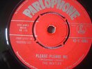 THE BEATLES  - please please me rare red label parlophone MONO 7