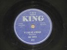 MAC CURTIS If I Had Me A Woman KING Original 78 Rockabilly Bopper Rocker