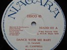 CLASSIC ROOTS Al Campbell Dance With Me Baby UK Niagara 12